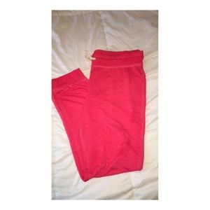 Pink joggers